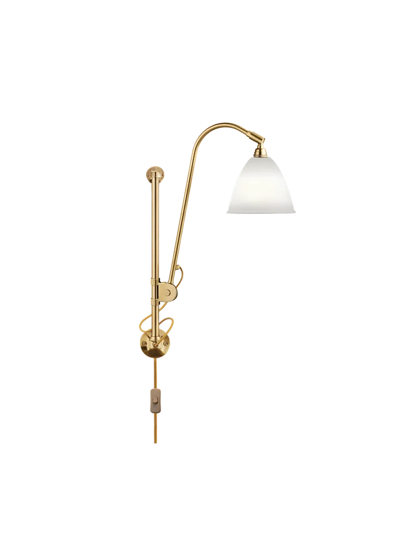 Bestlite BL5 Wall Lamp by GUBI in Bone China, Brass, EU – product photo 3 of 3