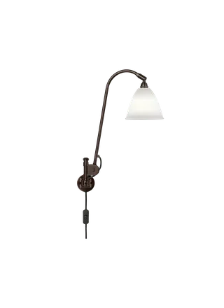 Bestlite BL6 Wall Lamp by GUBI in Bone China, Black Brass, EU – product photo 3 of 3