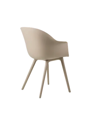 Bat Dining Chair, Outdoor by GUBI in New Beige – product photo 2 of 4