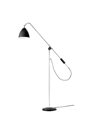 Bestlite BL4 Floor Lamp by GUBI in Black Semi Matt, Chrome, EU – product photo 4 of 4