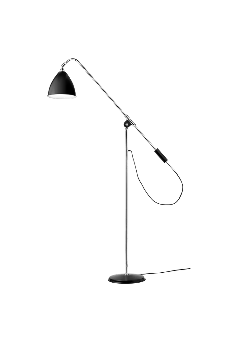 Bestlite BL4 Floor Lamp by GUBI in Black Semi Matt, Chrome, EU – product photo 4 of 4