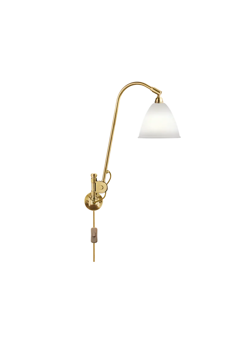 Bestlite BL6 Wall Lamp by GUBI in Bone China, Brass, EU – product photo 3 of 3