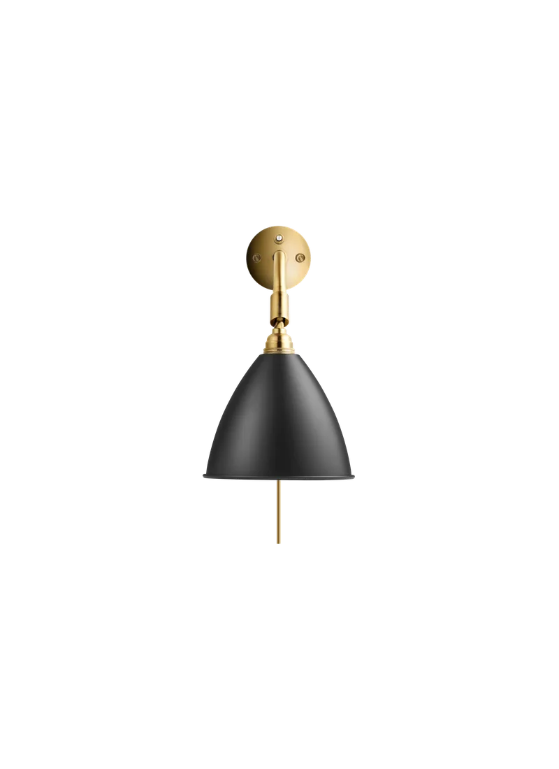 Bestlite BL7 Wall Lamp by GUBI in Black Semi Matt, Brass, EU – product photo 3 of 3