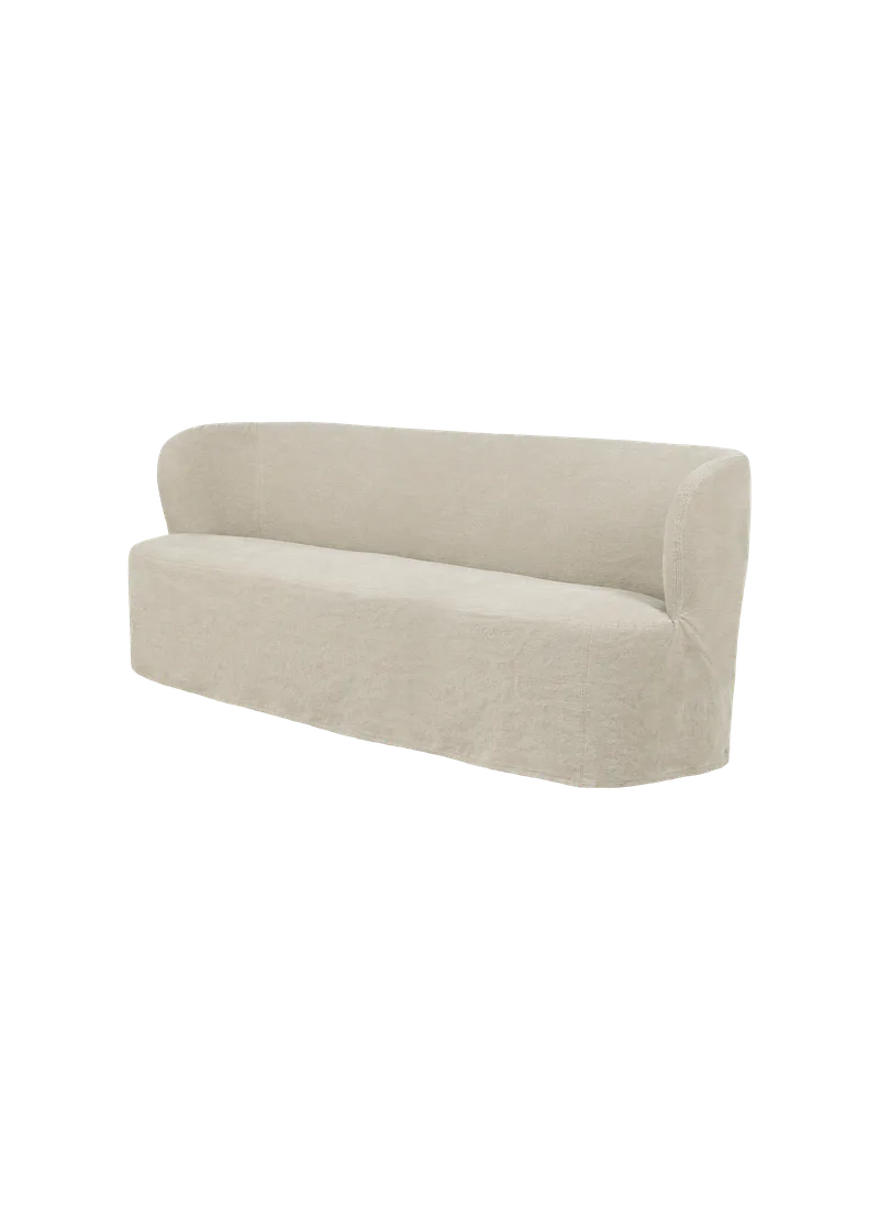Stay Sofa with Slipcover by GUBI in Linen, GUBI (0023, Standard), 190x70 – product photo