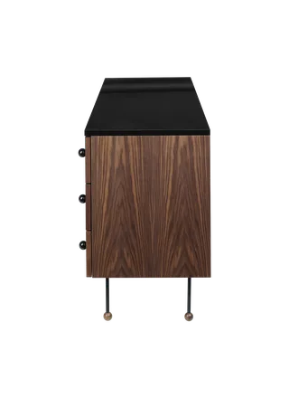 62 Dresser by GUBI in Walnut / Black – product photo 4 of 5