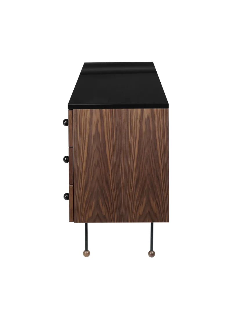 62 Dresser by GUBI in Walnut / Black – product photo 4 of 5