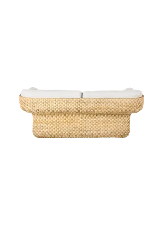 Basket Sofa van GUBI in Lorkey, Limonta (40, Standard), 2 seater, Rattan – productfoto 4 van 7