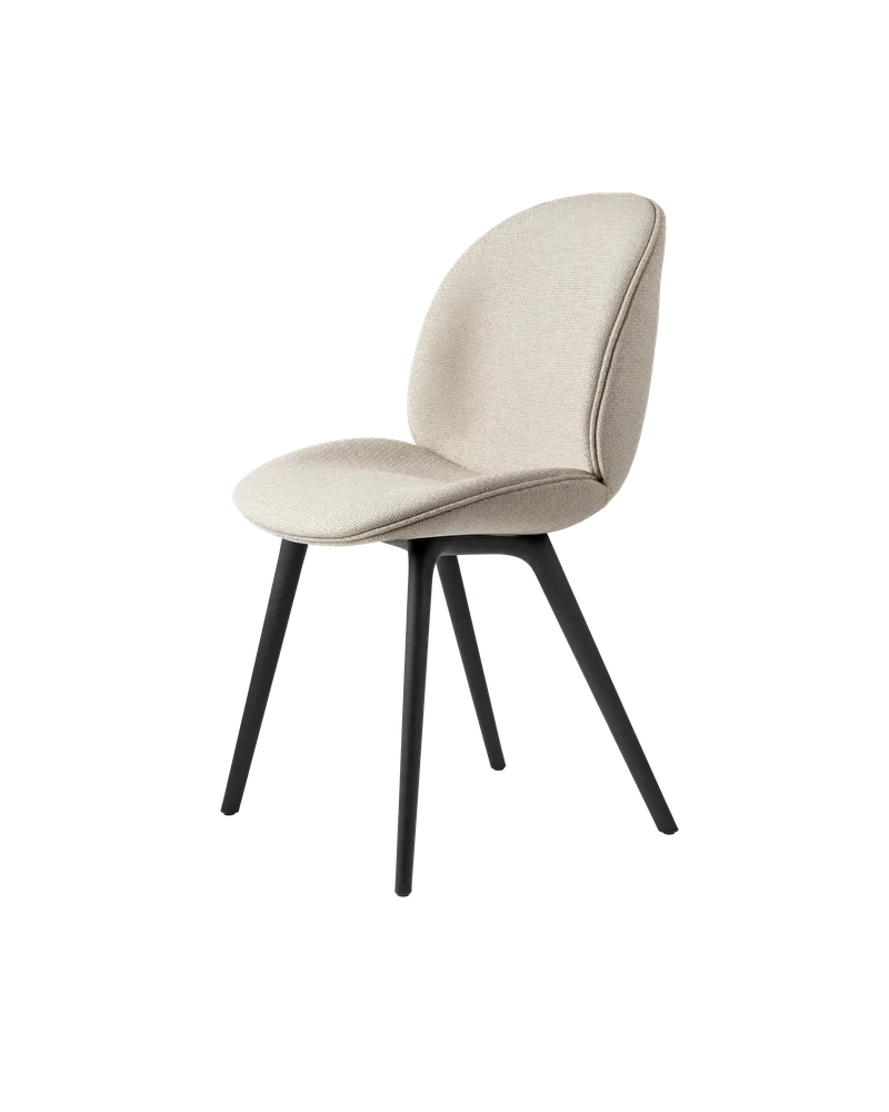Beetle Dining Chair, Fully Upholstered von GUBI in Tempt, Gabriel (61168, Standard), Plastic base, Black – Produktfoto 5 von 5