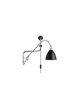 Bestlite BL10 Wall Lamp by GUBI in Black Semi Matt, Chrome, EU – product photo 1 of 4