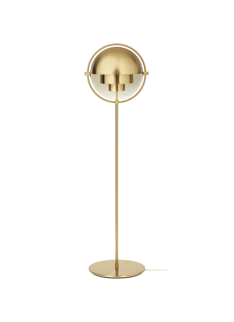 Multi-Lite Floor Lamp by GUBI in Shiny Brass, Brass, EU – product photo