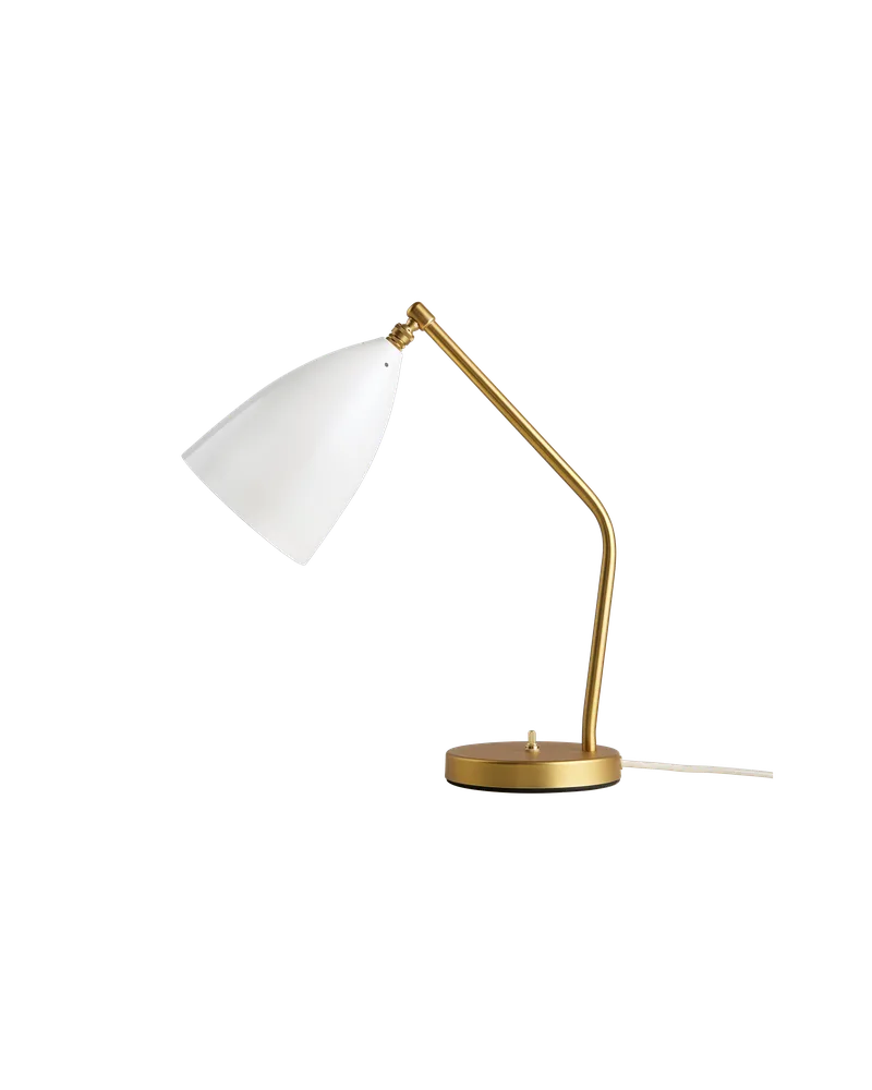 Gräshoppa Table Lamp de GUBI en Alabaster White, glossy, EU – photo du produit
