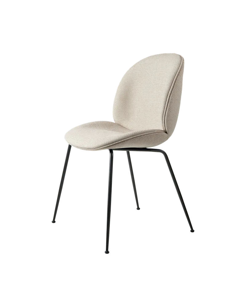 Beetle Dining Chair, Fully Upholstered von GUBI in Tempt, Gabriel (61168, Standard), Conic base, Matt Black – Produktfoto 6 von 6