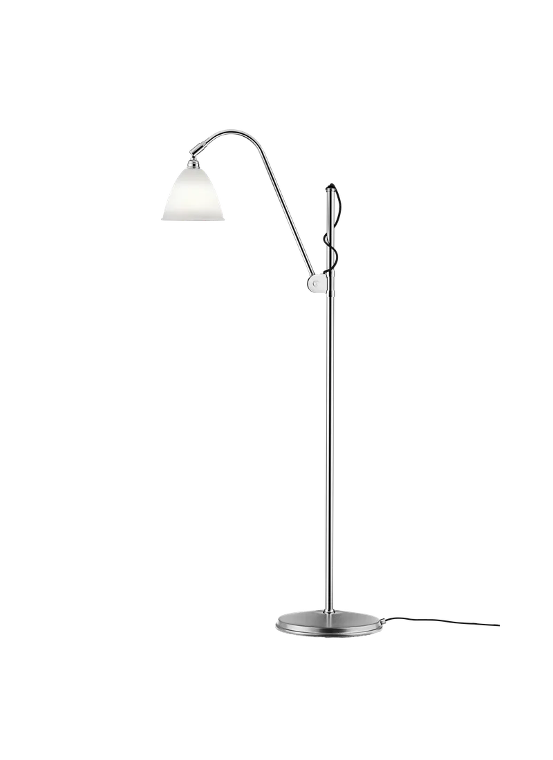 Bestlite BL3 Floor Lamp de GUBI en Bone China, Chrome, Ø16 × 13 cm, EU – photo du produit 3 sur 3