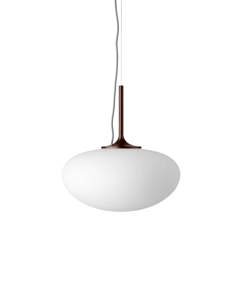 Stemlite Pendant de GUBI en Black Red, Frosted Glass, EU – photo du produit