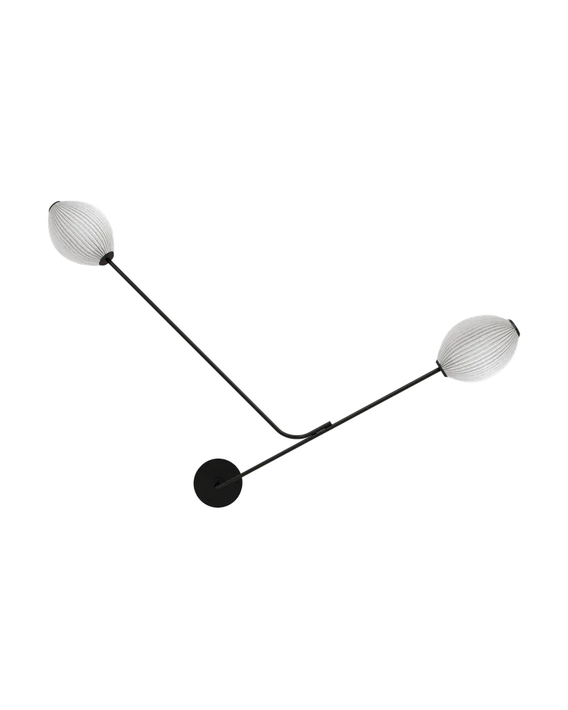 Satellite Wall Lamp de GUBI en Cream White Semi Matt, EU – photo du produit