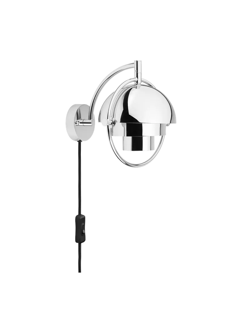 Multi-Lite Wall Lamp de GUBI en Chrome, Chrome, EU – photo du produit