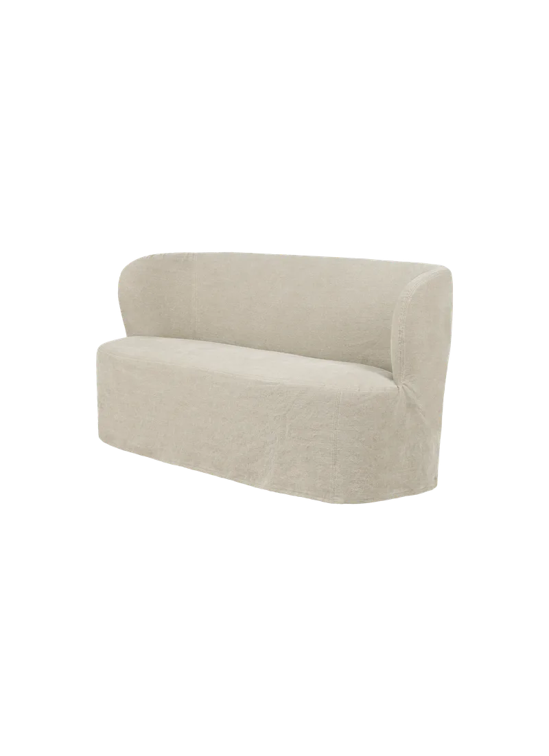 Stay Sofa with Slipcover by GUBI in Linen, GUBI (0023, Standard), 150x70 – product photo