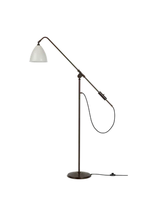 Bestlite BL4 Floor Lamp by GUBI in White Semi Matt, Black Brass, EU – product photo 3 of 3