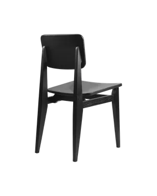 C-Chair Dining Chair by GUBI in Black Stained Oak Matt Lacquered, Black Stained Oak Matt Lacquered – product photo 1 of 4