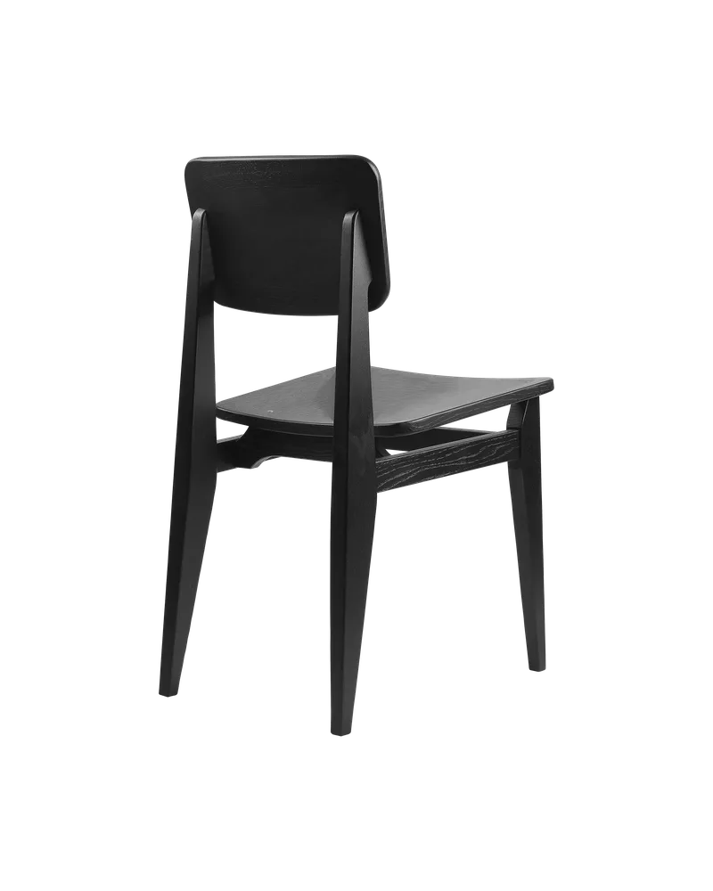 C-Chair Dining Chair by GUBI in Black Stained Oak Matt Lacquered, Black Stained Oak Matt Lacquered – product photo 1 of 4