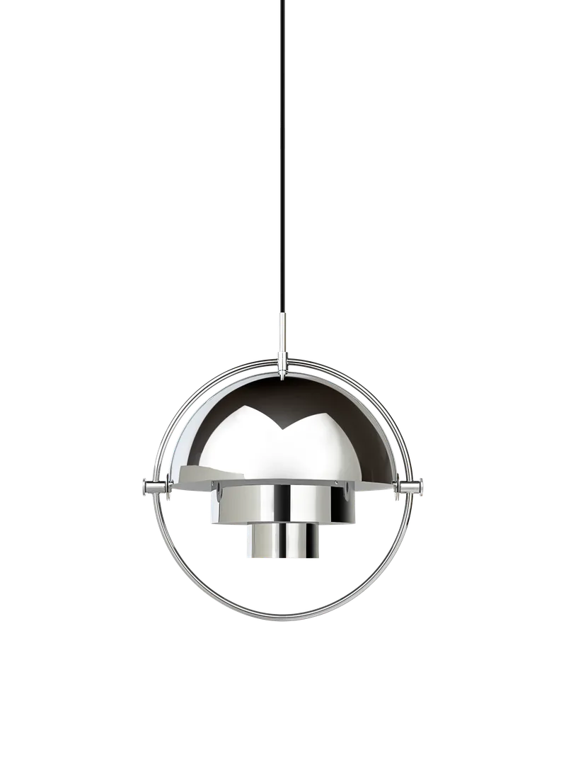 Multi-Lite Pendant de GUBI en Chrome, Chrome, Ø32 × 16 cm, EU – photo du produit