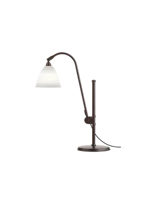 Bestlite BL1 Table Lamp van GUBI in Bone China, Black Brass, EU – productfoto 1 van 4