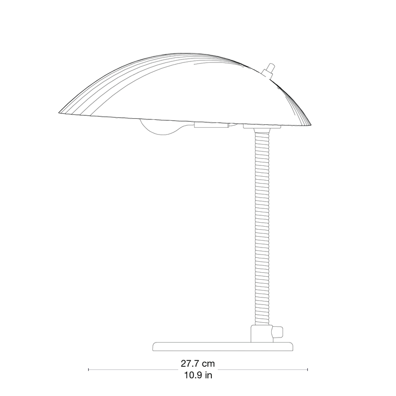5321 Table Lamp de GUBI en Polished Brass, EU – photo du produit 6 sur 7