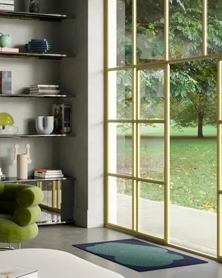 Heymat X Sight Unseen Emerald de Heymat en 58 × 81, Emerald – photo d’ambiance 4 sur 4