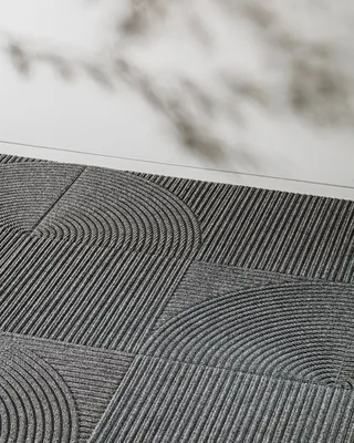 Zen de Heymat en Horizontal & Circular 45 × 45, Grey – photo d’ambiance 2 sur 2