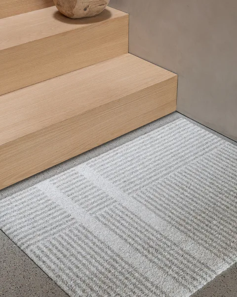 Løype Breezy Beige de Heymat en 60 × 85, Breezy Beige – photo d’ambiance 4 sur 5