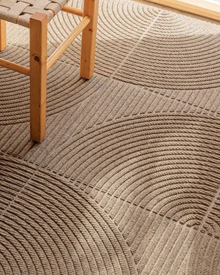 Zen van Heymat in Horizontal & Circular 45 × 45, Beige – sfeerfoto 2 van 5