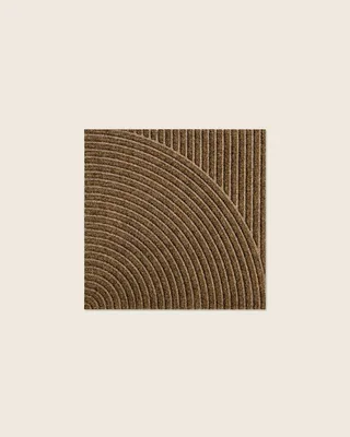 Zen van Heymat in Vertical & Circular 45 × 45, Beige – productfoto 4 van 5