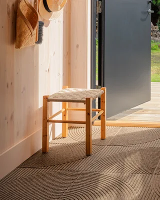 Zen van Heymat in Horizontal & Circular 45 × 45, Beige – sfeerfoto 3 van 5