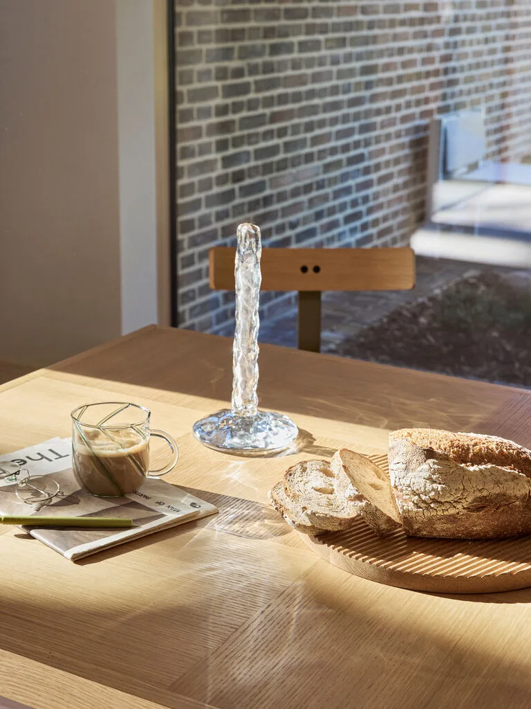 Meisui Kitchen Roll Holder Clear by Hübsch – interior photo 1 of 4