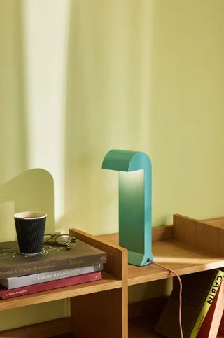 Soothe Table Lamp Turquiose by Hübsch – interior photo 4 of 5
