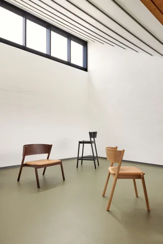 Oblique Dining Chair Seat Natural by Hübsch – interior photo 4 of 8