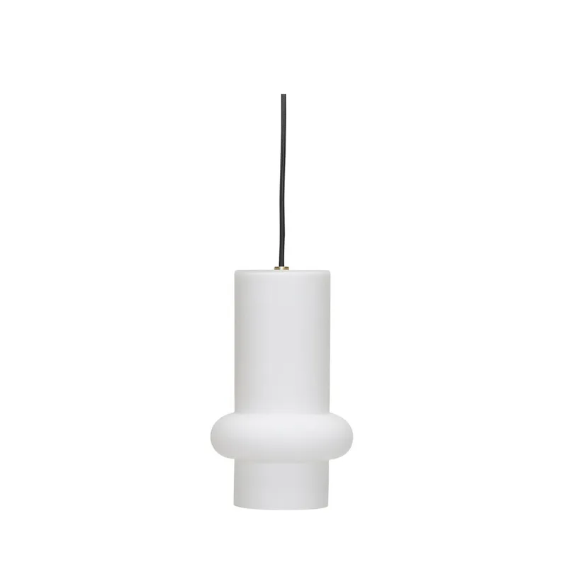 Pilule Pendant Down Matt White von Hübsch – Produktfoto 3 von 3
