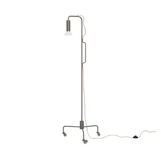 Ido Floor Lamp Brown by Hübsch – product photo 5 of 5