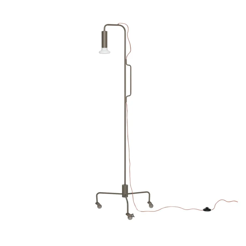 Ido Floor Lamp Brown by Hübsch – product photo 5 of 5