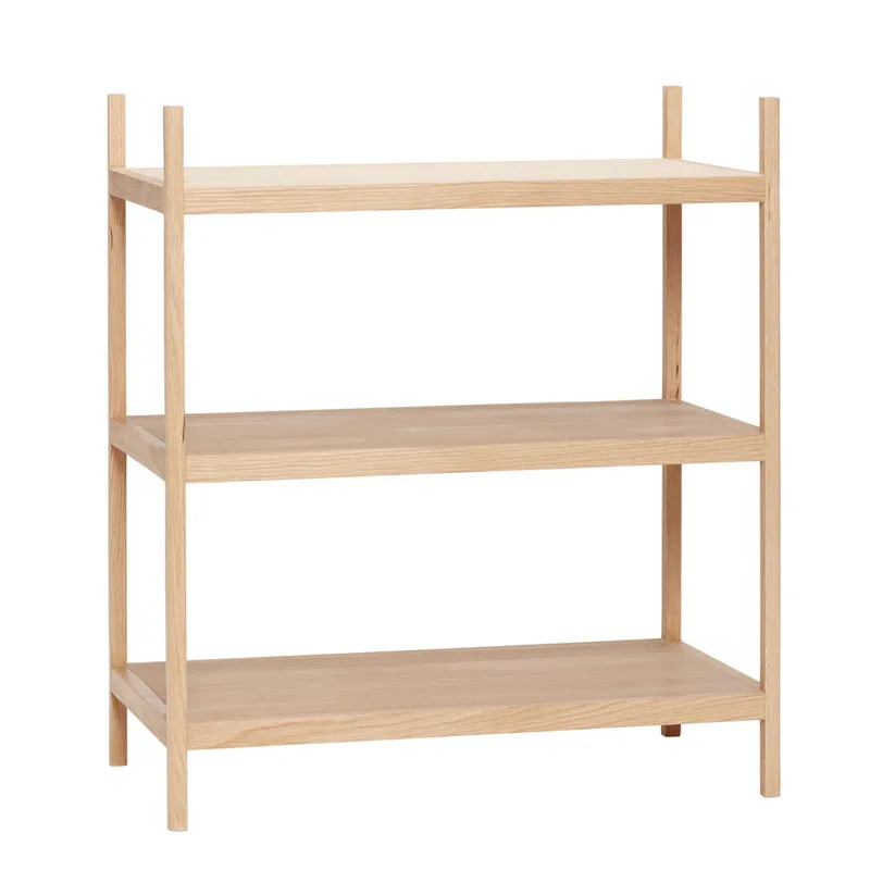 Library Shelf Unit Small Natural by Hübsch – product photo