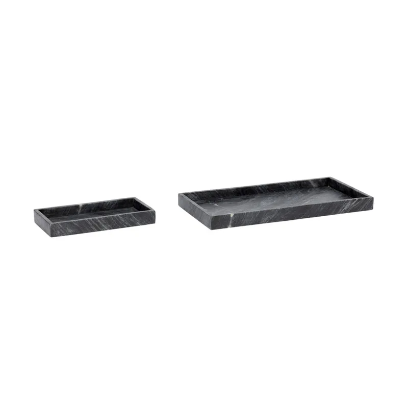 Grand Trays Black (set of 2) by Hübsch – product photo