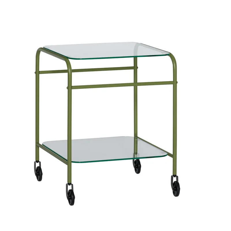 Zephyr Trolley Green by Hübsch – product photo 6 of 6