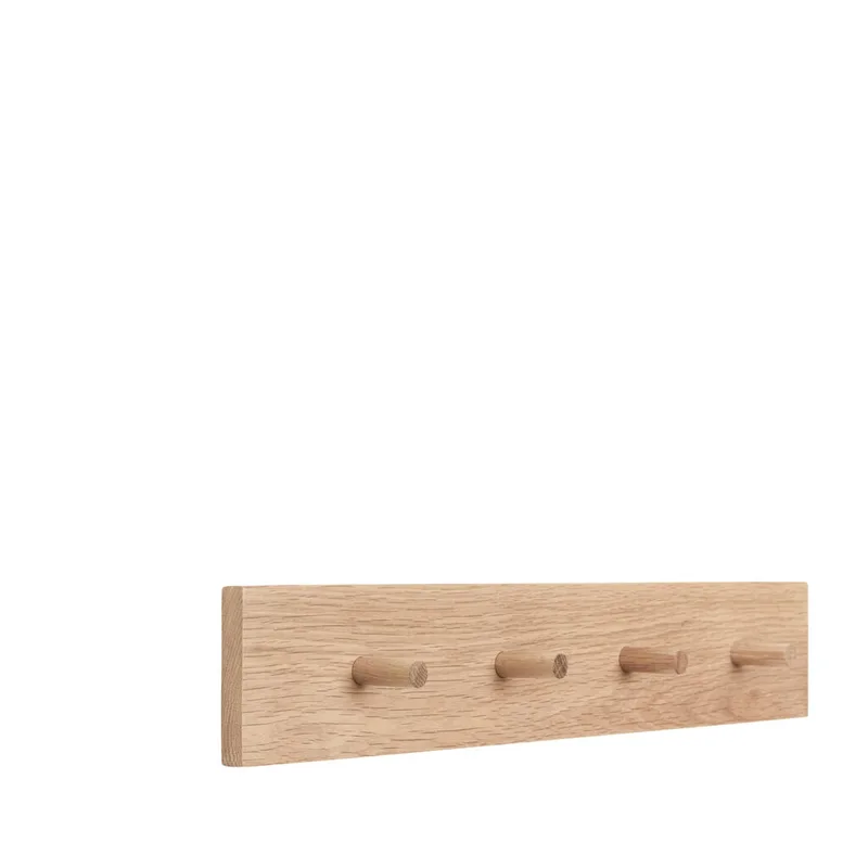 Folk Coatrack Medium Natural von Hübsch – Produktfoto