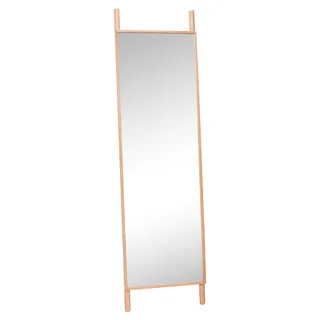 Lean Floor Mirror Natural by Hübsch – product photo 2 of 2