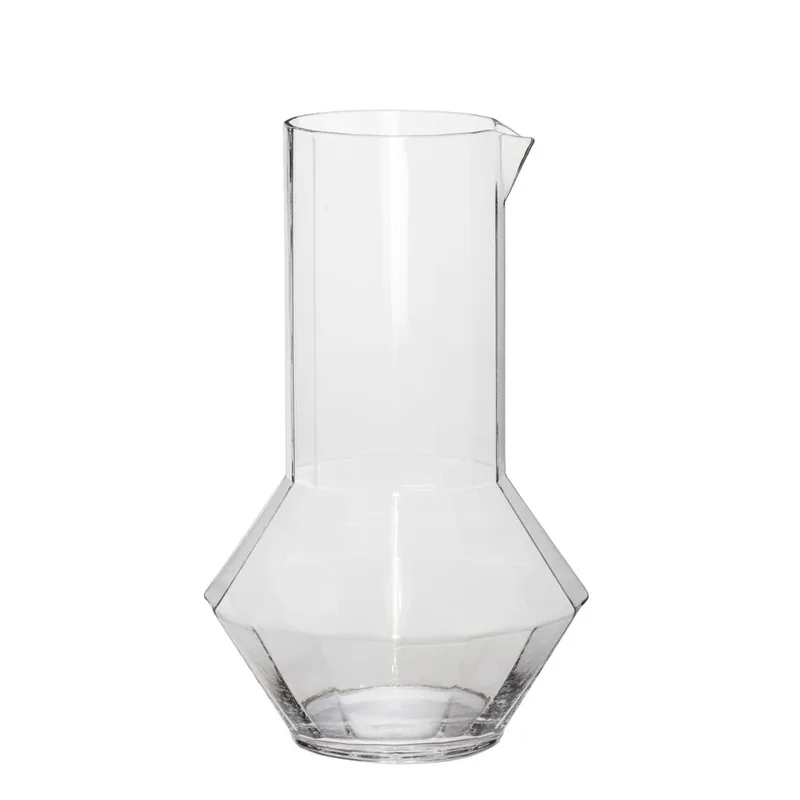 Aster Jug Clear de Hübsch – photo du produit