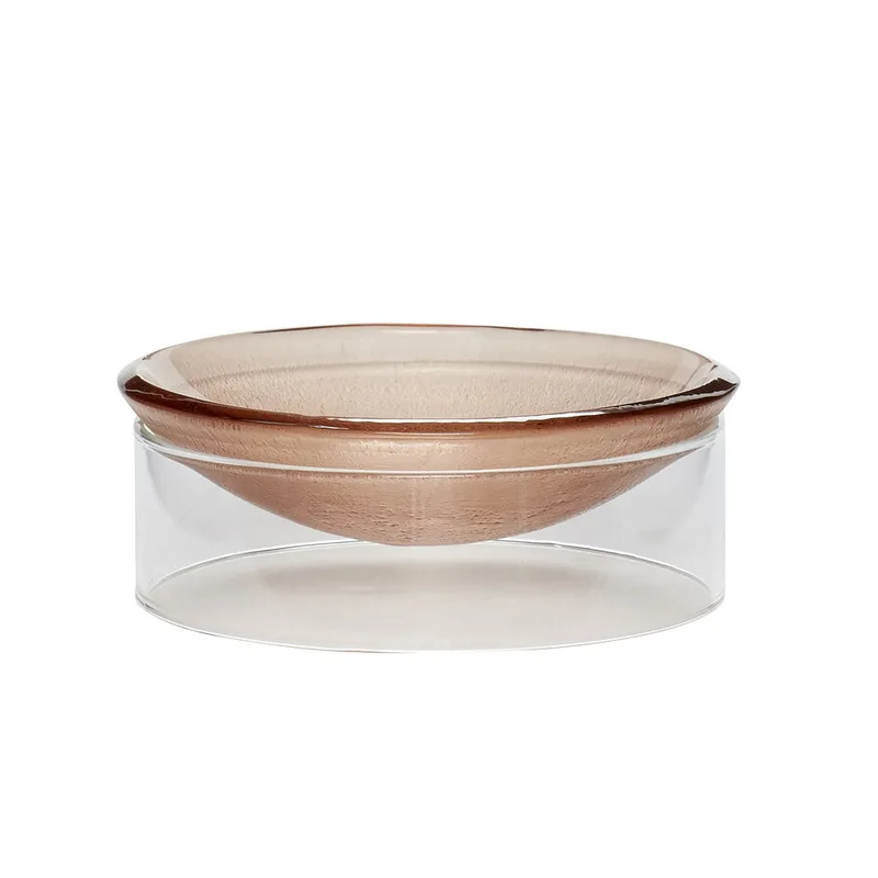 Flow Bowl Brown by Hübsch – product photo