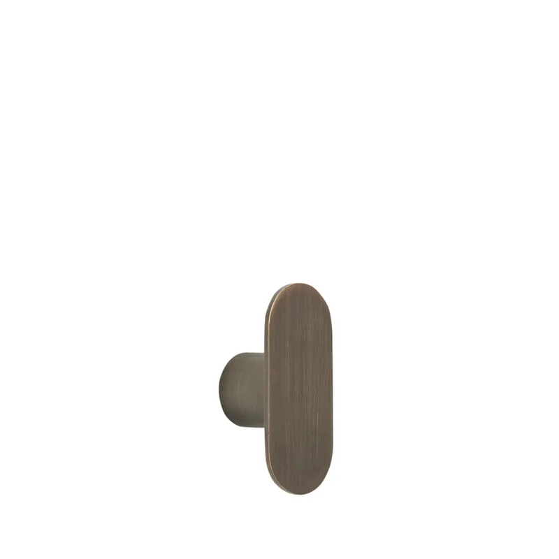 Piccolo Hook Burnished brass by Hübsch – product photo