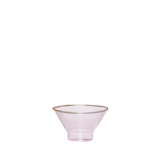 Flora Bowl Pink by Hübsch – product photo 2 of 2