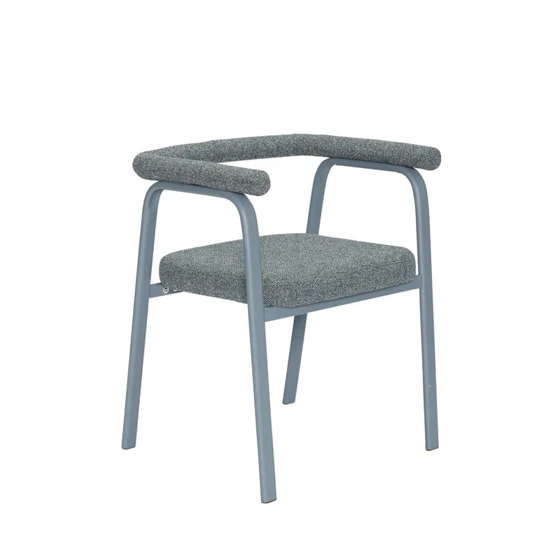 Ecto Dining Chair Grey by Hübsch – product photo 8 of 8