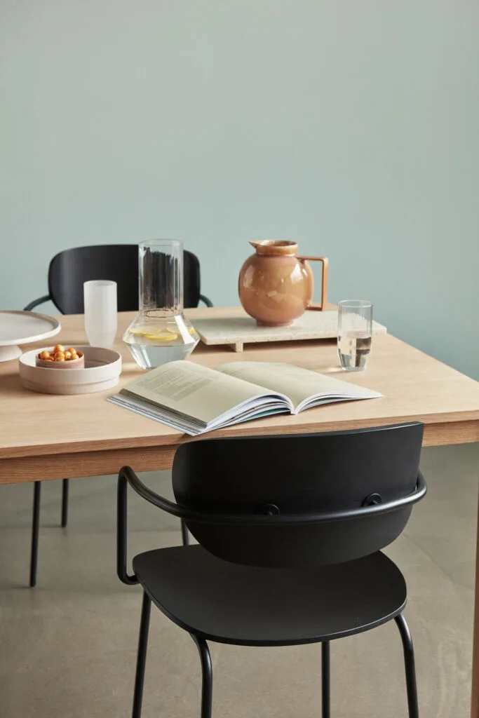 Ground Dining Table Square Natural by Hübsch – interior photo 3 of 4
